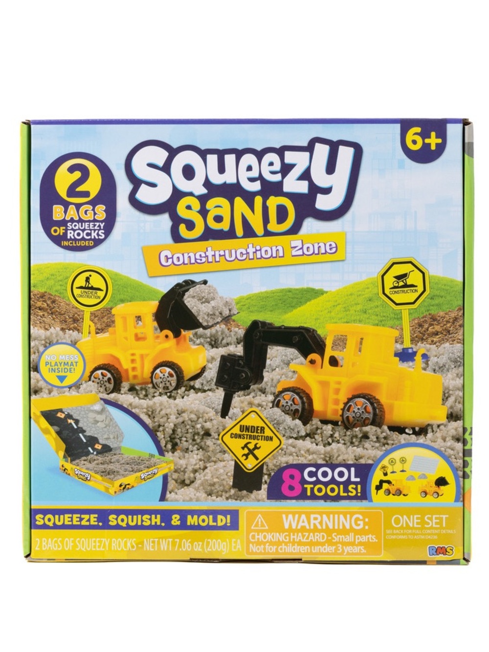 Construction Zone Play Set - Yellow